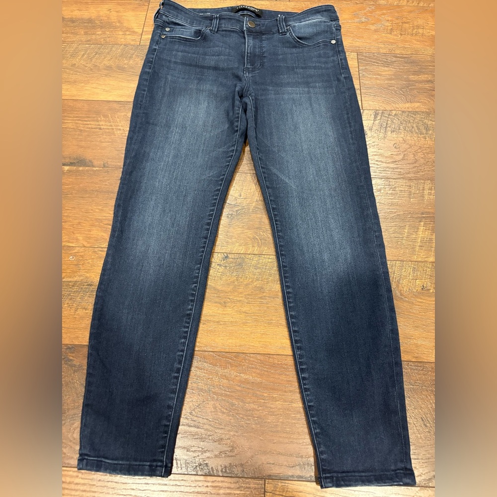 Liverpool Dark Blue Ankle Skinny Jeans size 8
